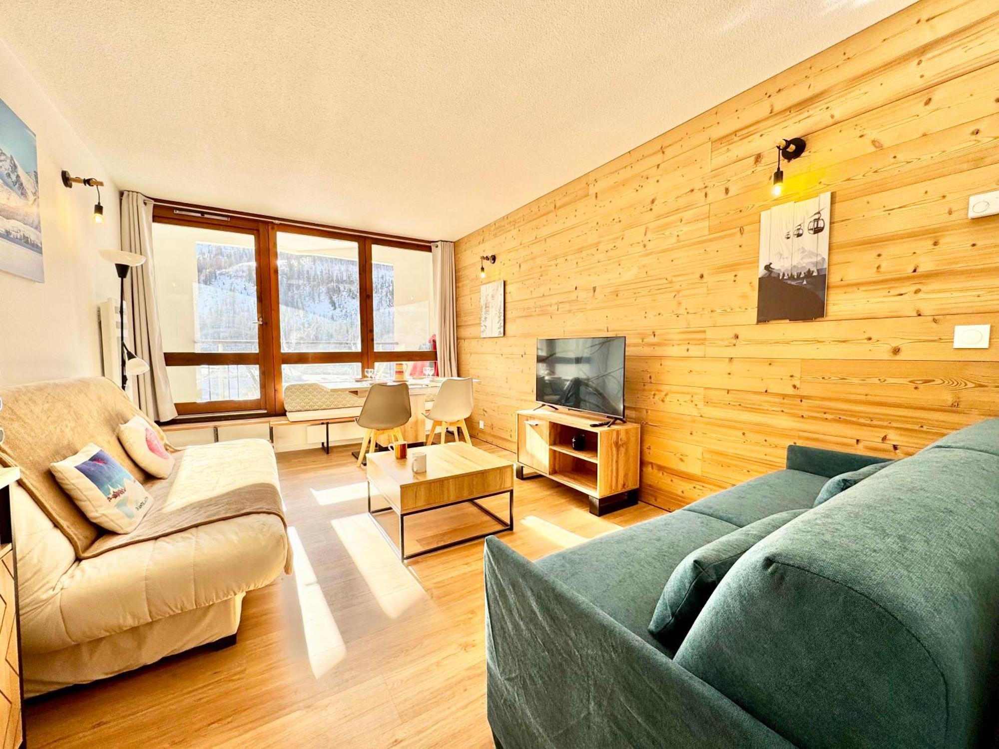 Ferienwohnung 2 Pieces Isola 2000 - Front De Neige Exterior foto